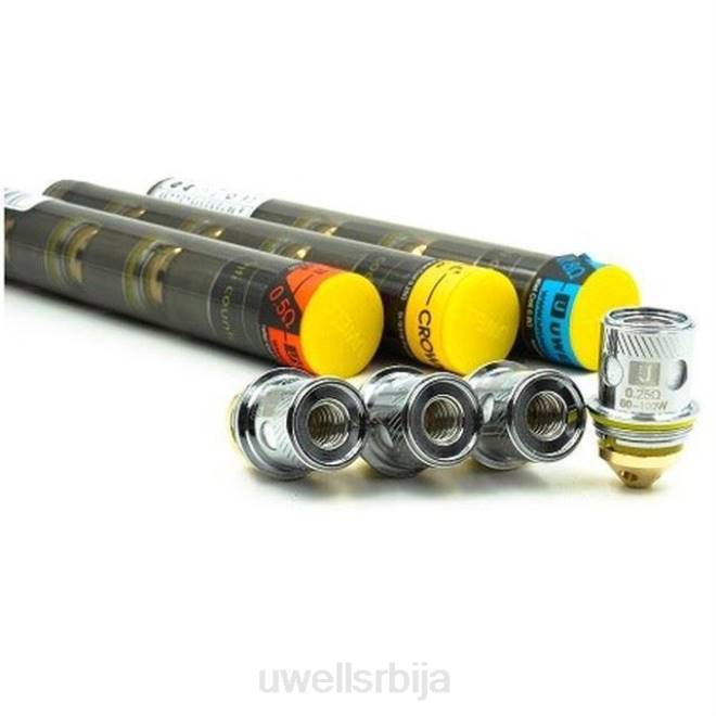 UWELL CROWN 2 заменски намотаји (4 пакета) сус316 паралелни 0,25 ома 4TVT260 | BUY UWELL VAPE