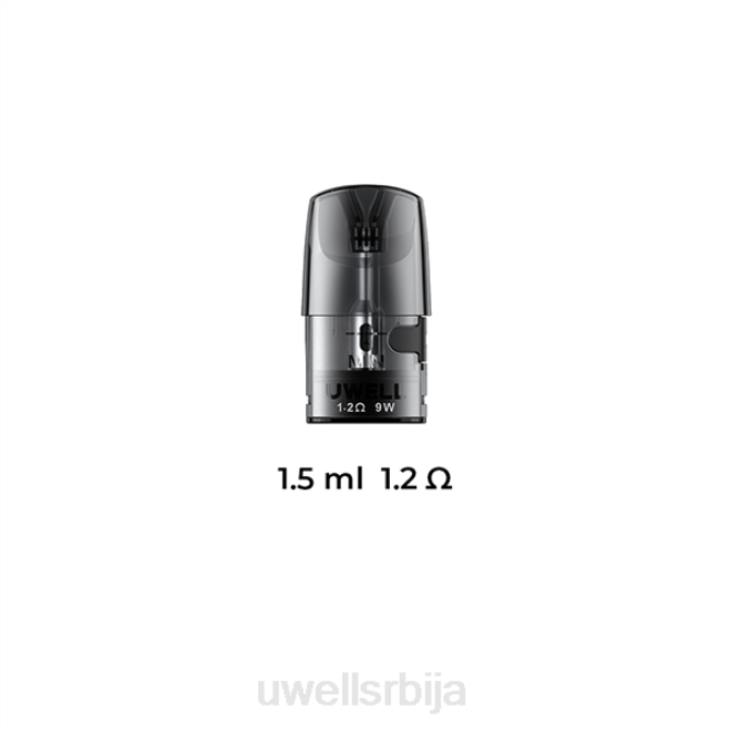 UWELL CRAVAT замена махуна 1.2охм 4TVT96 | UWELL E CIGARETTE