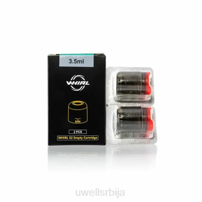 UWELL WHIRL S2 кертриџ (3,5 мл) (2 ком.) 3,5мл 4TVT248 | UWELL VAPE FLAVOURS