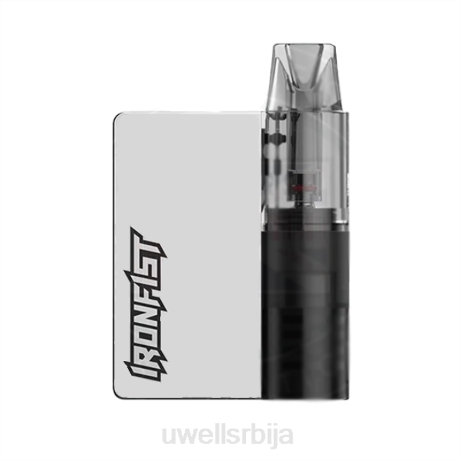 UWELL CALIBURN IRONFIST L под мод металик сребро 4TVT158 | UWELL VAPE FLAVOURS