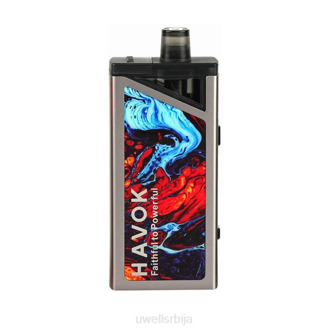 UWELL HAVOK V1 кит 65в сребро 4TVT189 | UWELL STORE