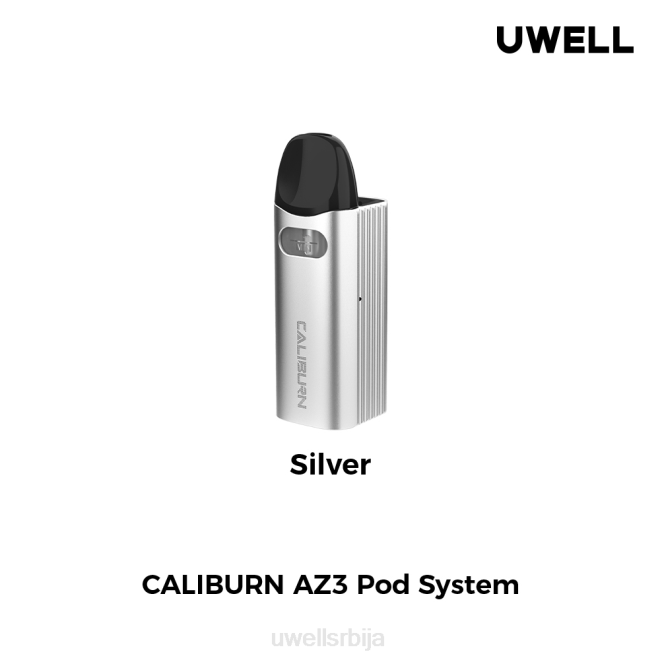 UWELL CALIBURN AZ3 комплет (под систем) сребро 4TVT149 | UWELL STORE