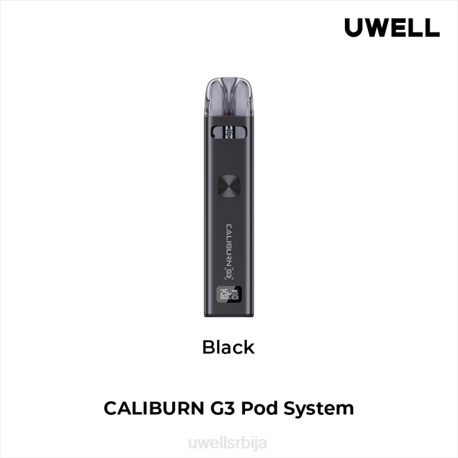 UWELL CALIBURN G3 комплет црн 4TVT133 | UWELL ONLINE SHOP