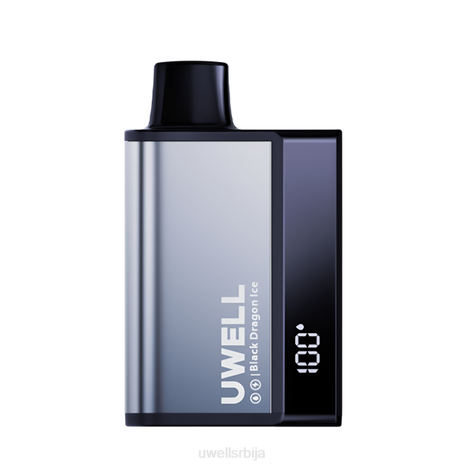 UWELL DL8000 вапе за једнократну употребу црни змај лед 4TVT282 | UWELL BEOGRAD